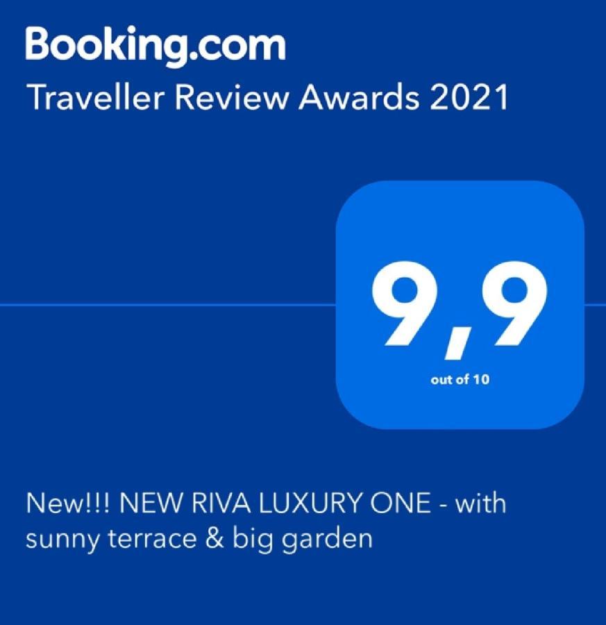 Ferienwohnung New!!! New Riva Luxury One - With Sunny Terrace & Big Garden Poreč Exterior foto